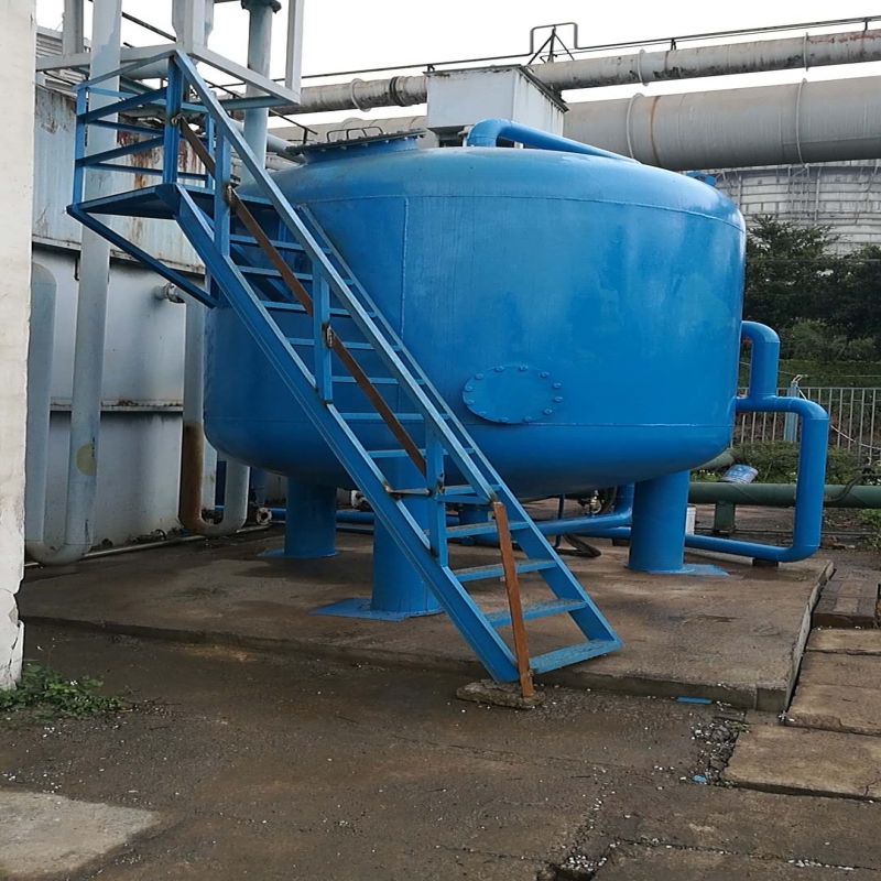 云南工業(yè)污水后端60噸除鐵錳過(guò)濾器