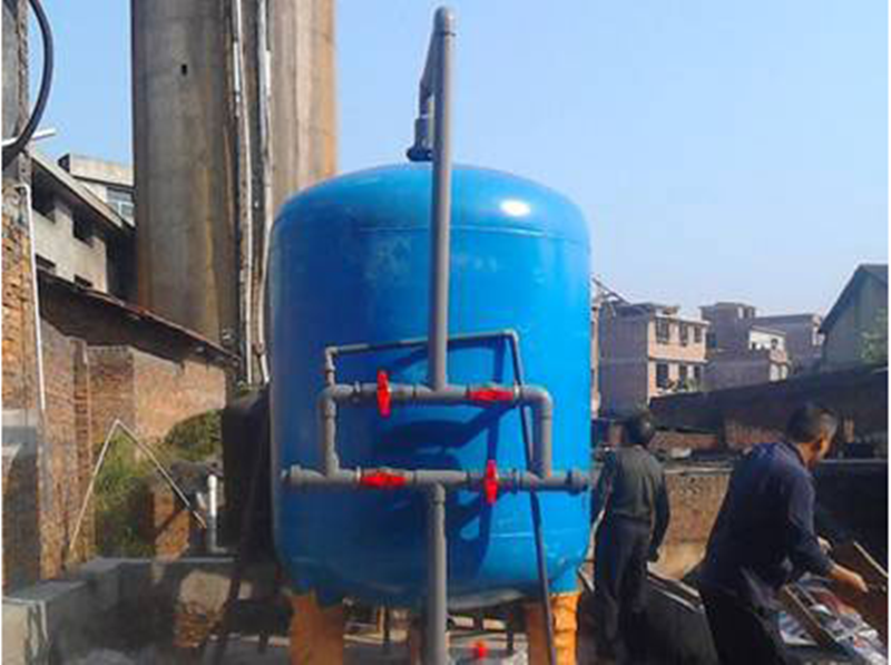 衡陽(yáng)水廠(chǎng)15噸除濁石英砂過(guò)濾器